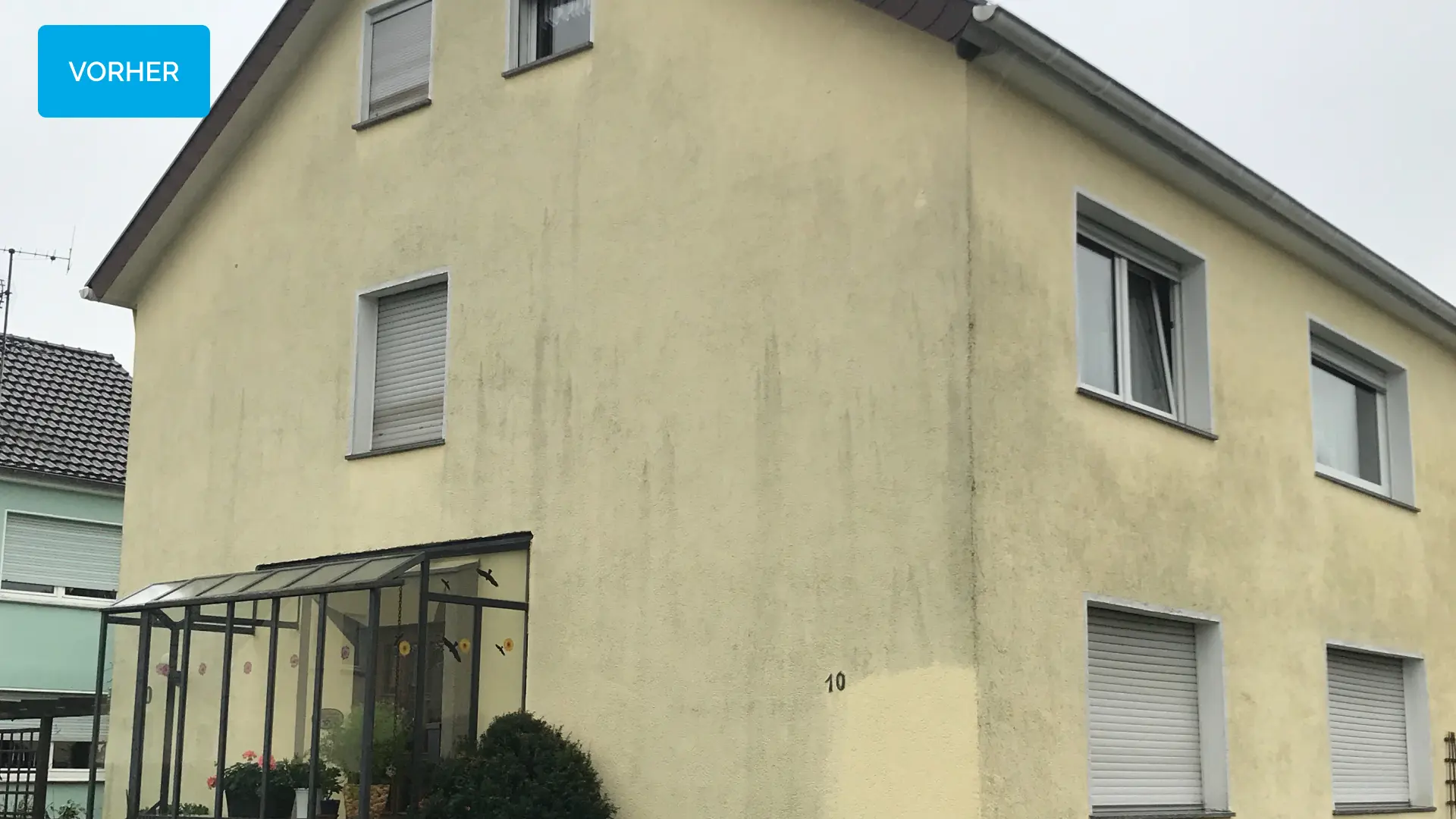 fassadenreinigung_einfamilienhaus_vorher